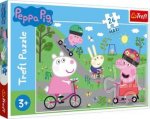 Puzzle Prasátko Peppa Aktivní den MAXI