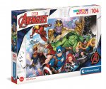 Clementoni Puzzle Marvel Avengers / 104 dílků