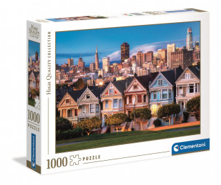Puzzle 1000 HQ Malowane domki 39605