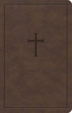 KJV Personal Size Bible, Brown Leathertouch