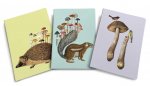Art of Nature: Fungi Sewn Notebook Collection (Set of 3): (Gifts for Mushroom Enthusiasts and Nature Lovers, Nature Journal, Journals for Hikers)
