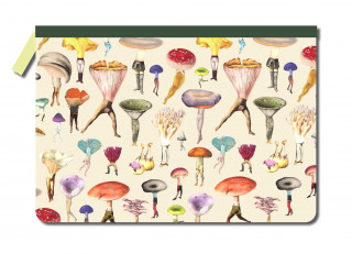 Art of Nature: Fungi Accessory Pouch: (Gifts for Mushroom Enthusiasts and Nature Lovers, Cute Stationery, Back to School Supplies)