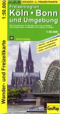 Köln, Bonn und Umgebung - Wander- und Freizeitkarte 1:50 000