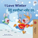 I Love Winter (English Punjabi Bilingual Children's Book - Gurmukhi)