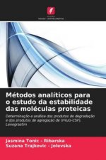 Metodos analiticos para o estudo da estabilidade das moleculas proteicas