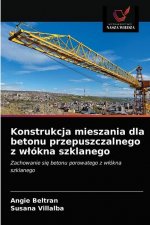 Konstrukcja mieszania dla betonu przepuszczalnego z wlokna szklanego