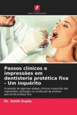 Passos clinicos e impressoes em dentisteria protetica fixa - Um inquerito