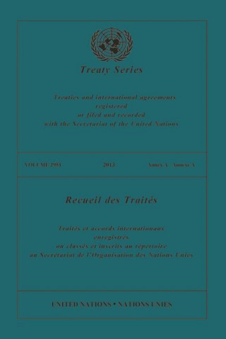 Treaty Series 2953 (English/French Edition)