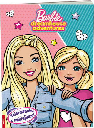 Barbie dreamhouse adventures Kolorowanka z naklejkami NA-1202