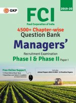 Fci Manager Phase I & Phase II (Paper 1) Chapterwise Question Bank