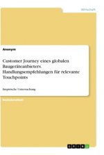 Customer Journey eines globalen Baugeräteanbieters. Handlungsempfehlungen für relevante Touchpoints