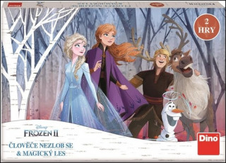 Hra Frozen Člověče nezlob se a magický les