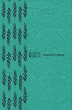 Santa Biblia de Promesas Reina-Valera 1960 / Letra Gigante - 13 Puntos / Piel Especial / Turquesa // Spanish Promise Bible Rvr 1960 / Giant Print - 13