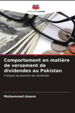 Comportement en matiere de versement de dividendes au Pakistan