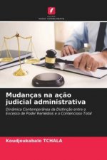 Mudancas na acao judicial administrativa