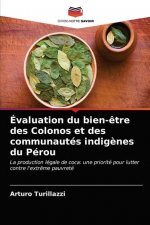 Evaluation du bien-etre des Colonos et des communautes indigenes du Perou