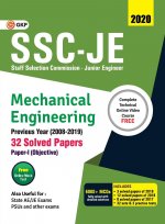 Ssc Je 2020 Mechanical Engineering Previous Years Solved Papers (2008-19)