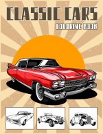 Classic Cars Coloring Book