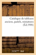 Catalogue de Tableaux Anciens, Pastels, Miniatures