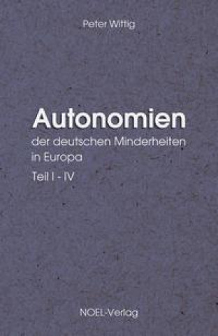 Autonomien der deutschen Minderheiten in Europa