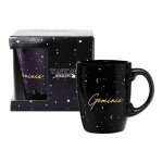 Taza geminis de Horoscopo negro