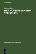 Konnossement-Teilschein