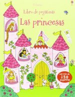 Las princesas libro de pegatinas