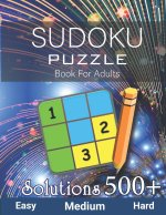 500+ Sudoku Puzzle Book for Adults Easy Medium Hard Solution
