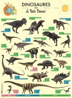 DINOSAURES AVEC LE PETIT PRINCE - POSTER
