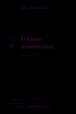 Poèmes unanimistes