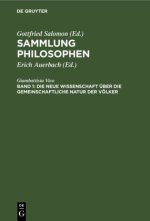 Neue Wissenschaft UEber Die Gemeinschaftliche Natur Der Voelker