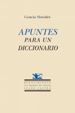 Apuntes para un diccionario