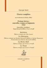 FICTIONS BRÈVES 1832 ŒUVRES COMPLÈTES