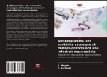 Antibiogramme des bacteries sauvages et mutees provoquant une infection nosocomiale