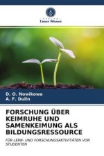 Forschung UEber Keimruhe Und Samenkeimung ALS Bildungsressource