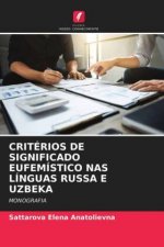 Criterios de Significado Eufemistico NAS Linguas Russa E Uzbeka