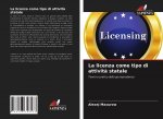 licenza come tipo di attivita statale