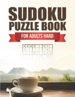 Sudoku puzzle book for adults hard