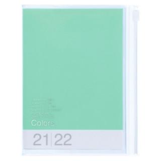 MARK'S 2021/2022 Taschenkalender A6 vertikal, COLORS // Mint