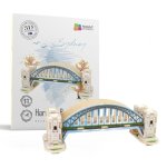 NiXiM Dřevěné 3D puzzle - Harbour Bridge