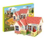 NiXiM Dřevěné 3D puzzle - Dům na farmě