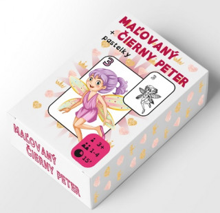 Maďż˝ovanďż˝ ďż˝ierny Peter vďż˝ly (26 kariet + pastelky)