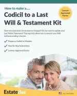 Codicil to a Last Will & Testament Kit