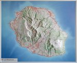 60075 Relief Réunion 1/100.000
