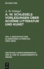 Geschichte Der Klassischen Litteratur. (1802-1803)