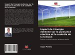 Impact de l'energie eolienne sur la puissance reactive et le controle de la tension