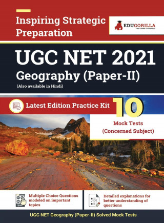 UGC NET Geography Exam 2021 | Paper II | 10 Full-length Mock Tests (SOLVED) | Latest Pattern Kit (Concerned Subject Test)