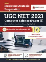 UGC NET (National Eligibility Test) Computer Science Exam 2021 | Paper II | 10 Full-length Mock Tests (Solved) in English | Latest Pattern Kit by EduG