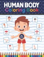 Human Body Coloring Book For Kids