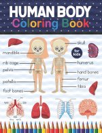 Human Body Coloring Book For Kids